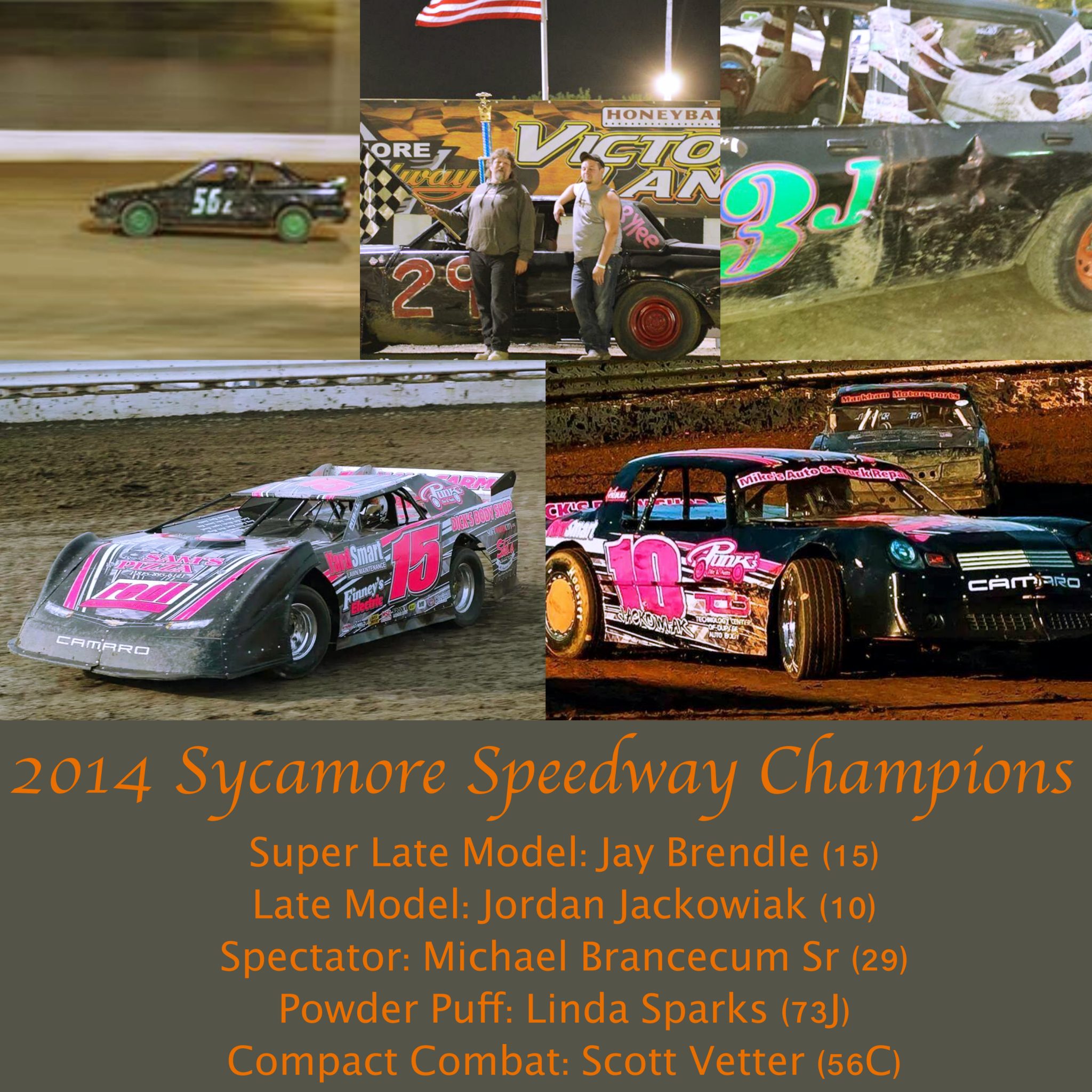 Champions – Sycamore Speedway : Midwest's Best Clay Track!